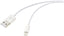 Renkforce USB-Kabel USB 2.0 USB-A Stecker, Apple Lightning Stecker 1.00 m Weiß RF-6857548