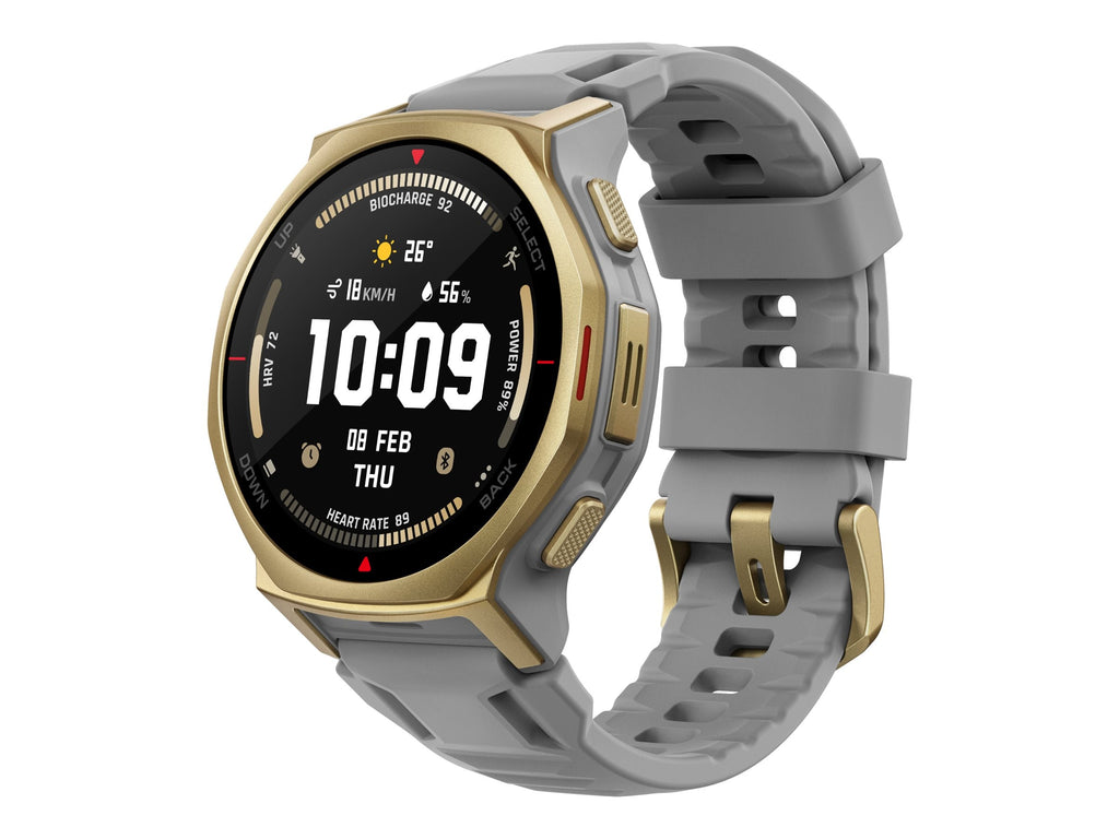 HUAMI TECHNOLOGY Amazfit T-Rex 3 Pro 44mm Arctic Gold Smartwatch HYROX-Modus