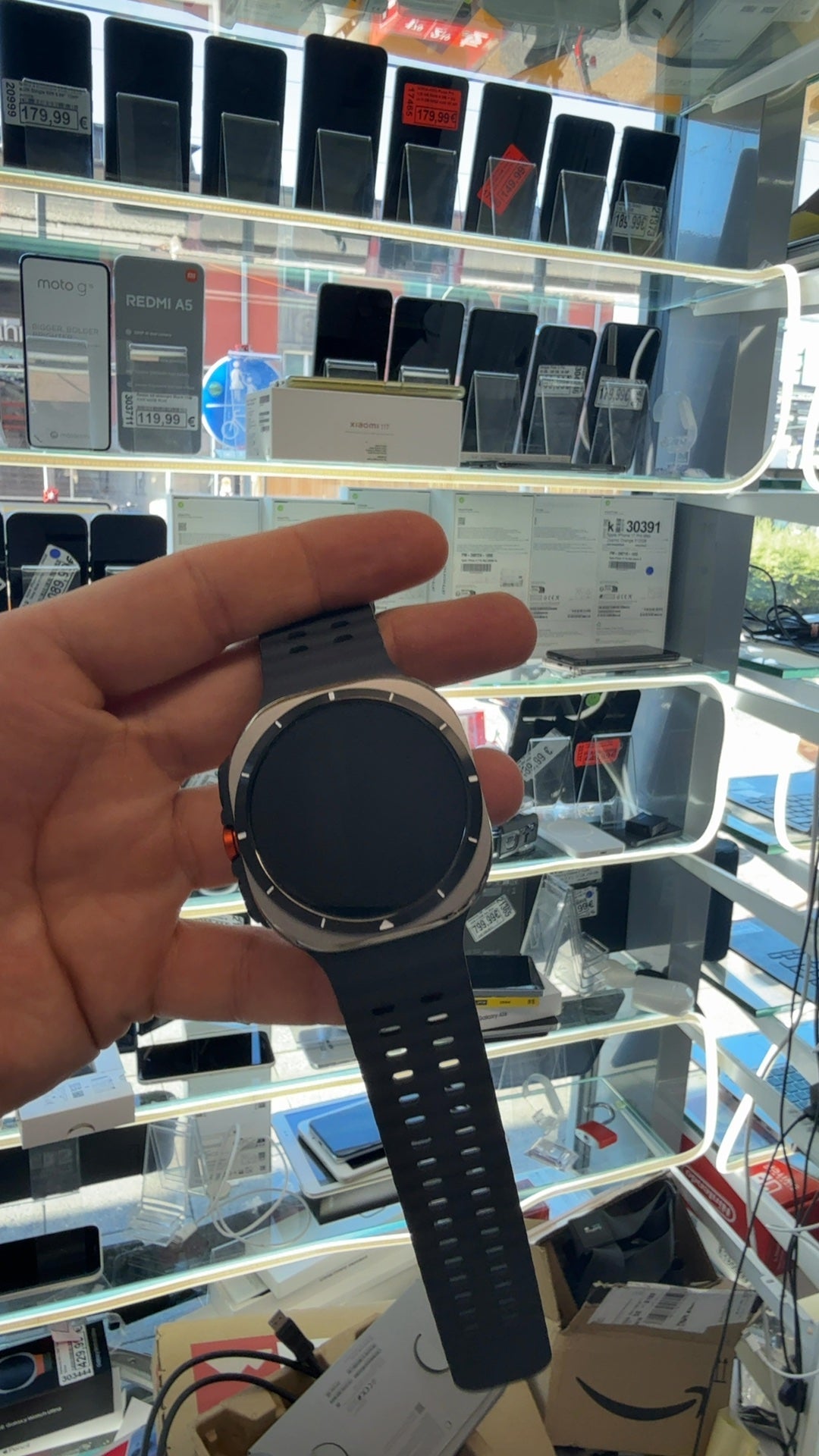 Samsung Galaxy Watch Ultra Titanium Silver Hauptbild