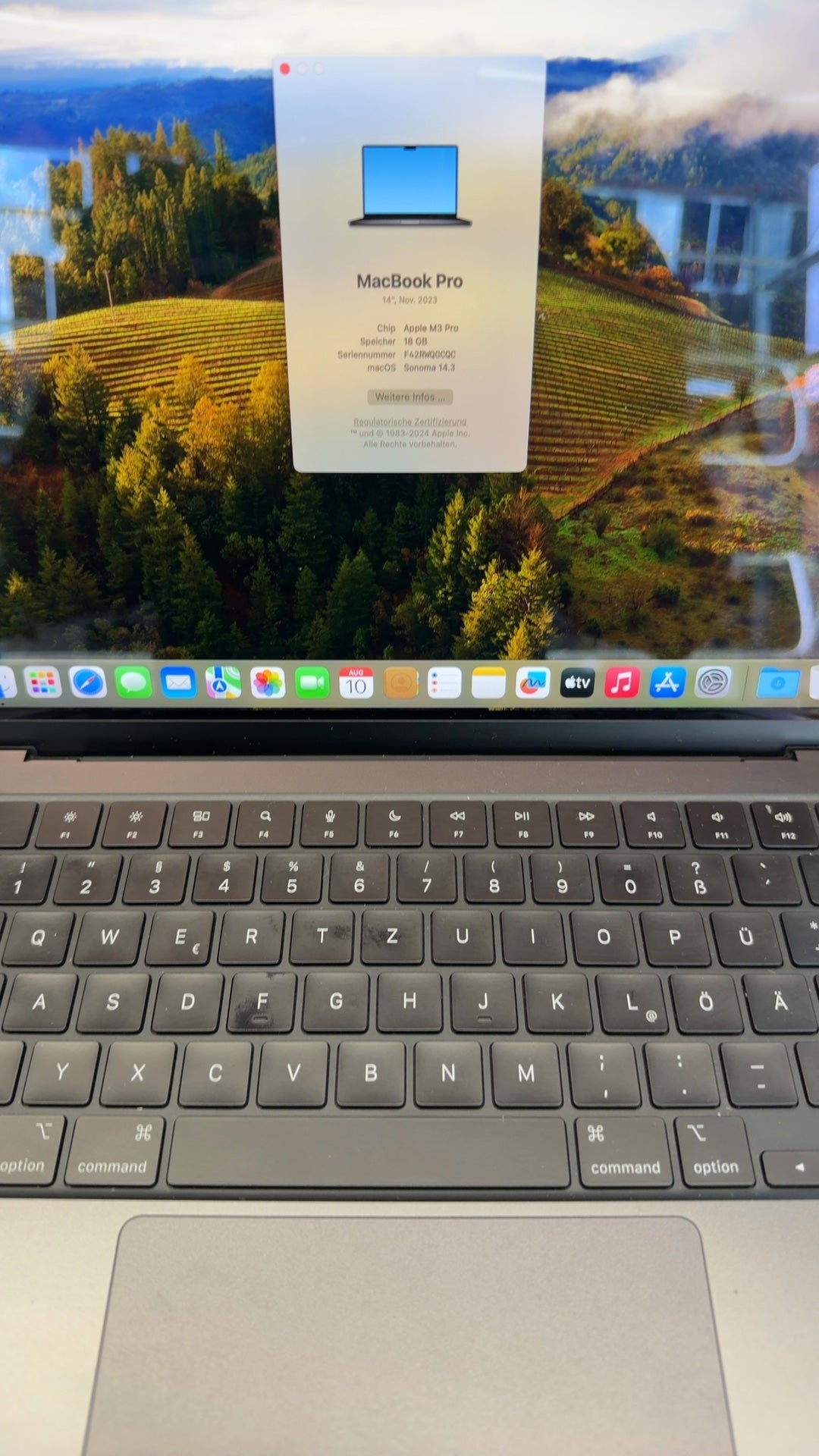 MacBook Pro M3 Pro 18GB RAM 512GB SSD Hauptbild