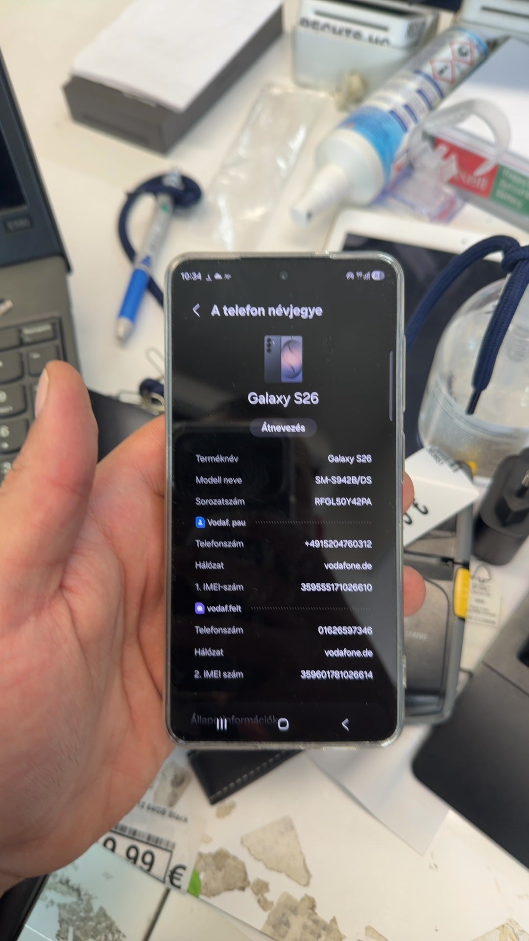 Samsung Galaxy S26 256GB Hauptbild