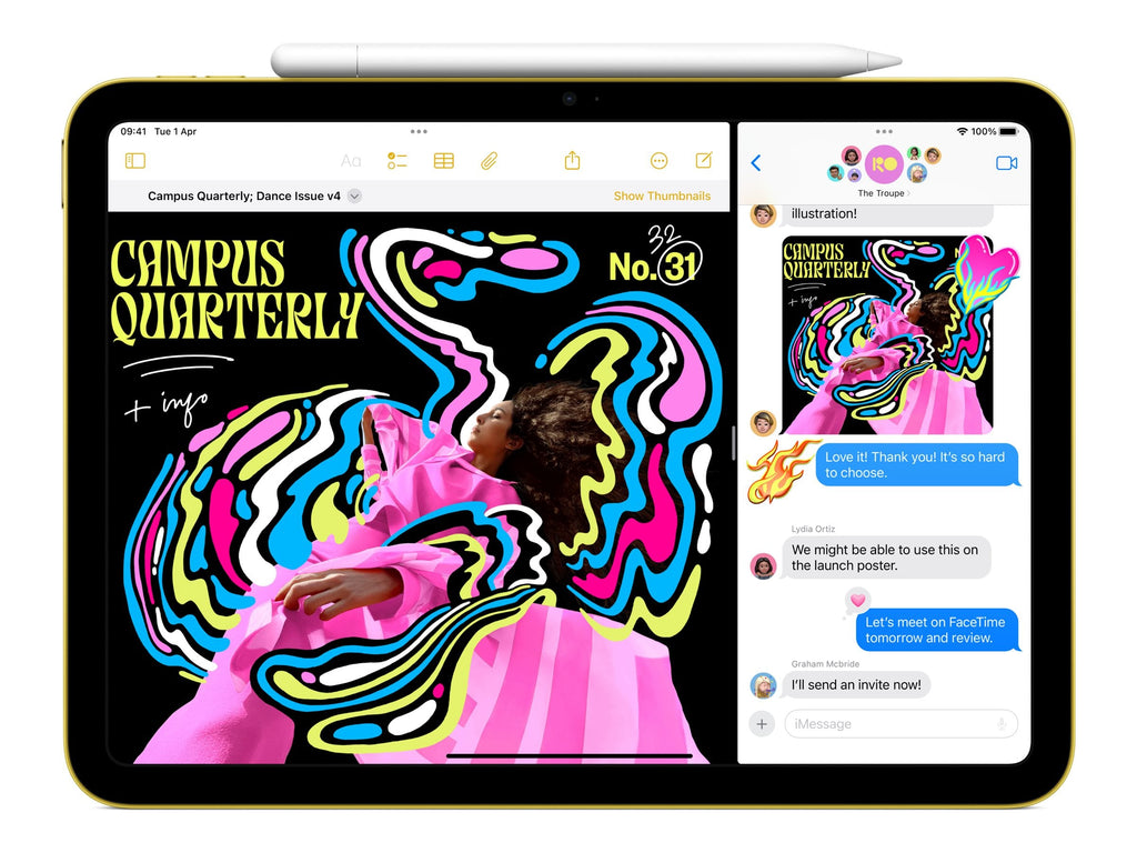 APPLE iPad Silber 27,69cm (10,9") A16 Bionic 128GB iPadOS