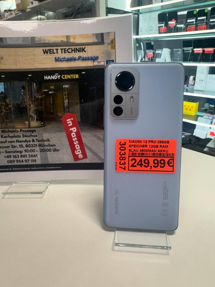 Xiaomi 12 Pro 256GB Speicher, 12GB RAM