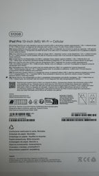 Apple iPad Pro 13 M5 2025 512GB 5G Space Schwarz - WiFi + Cellular