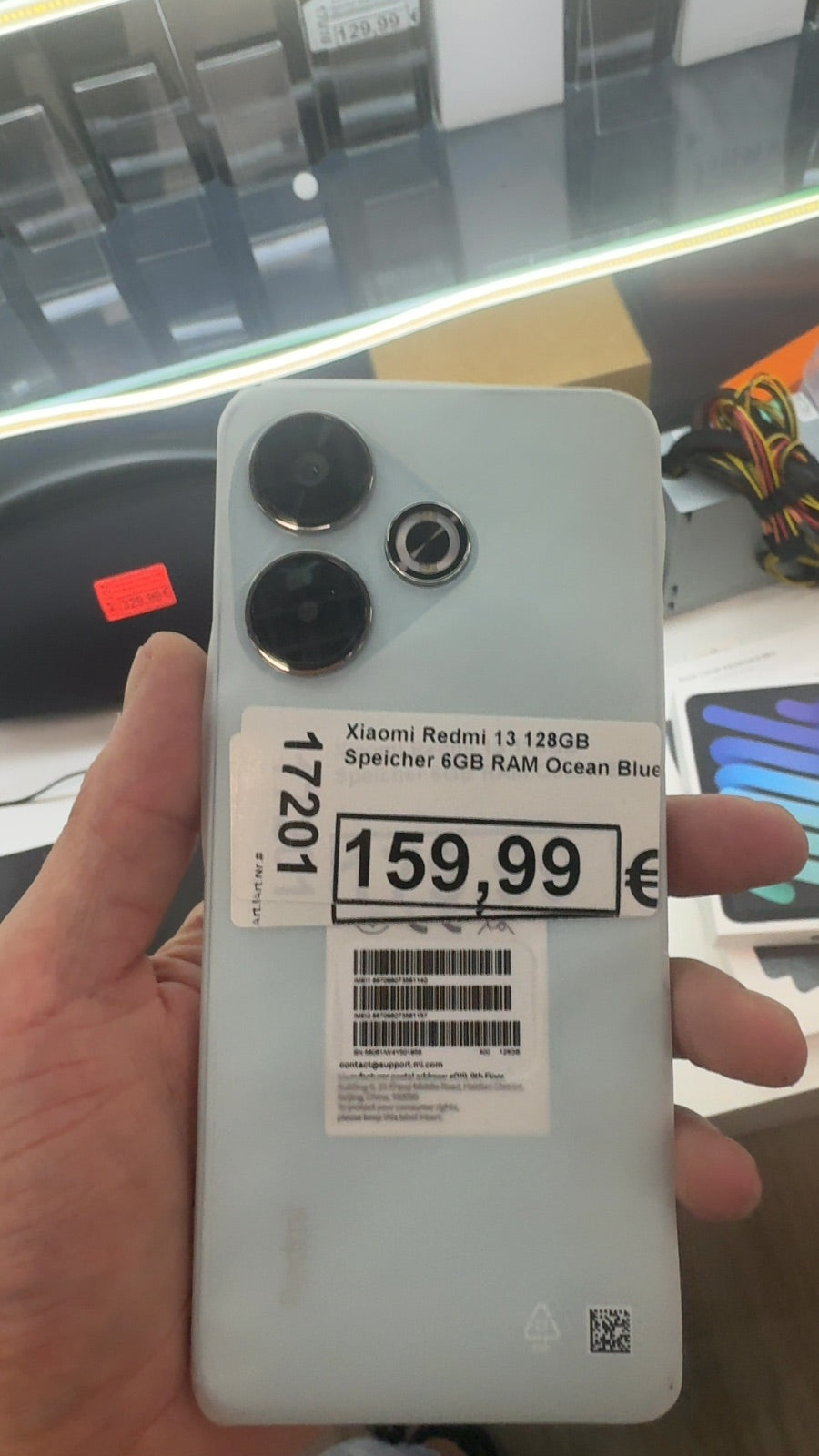 Xiaomi Redmi 13 128GB Speicher 6GB RAM Ocean Blue