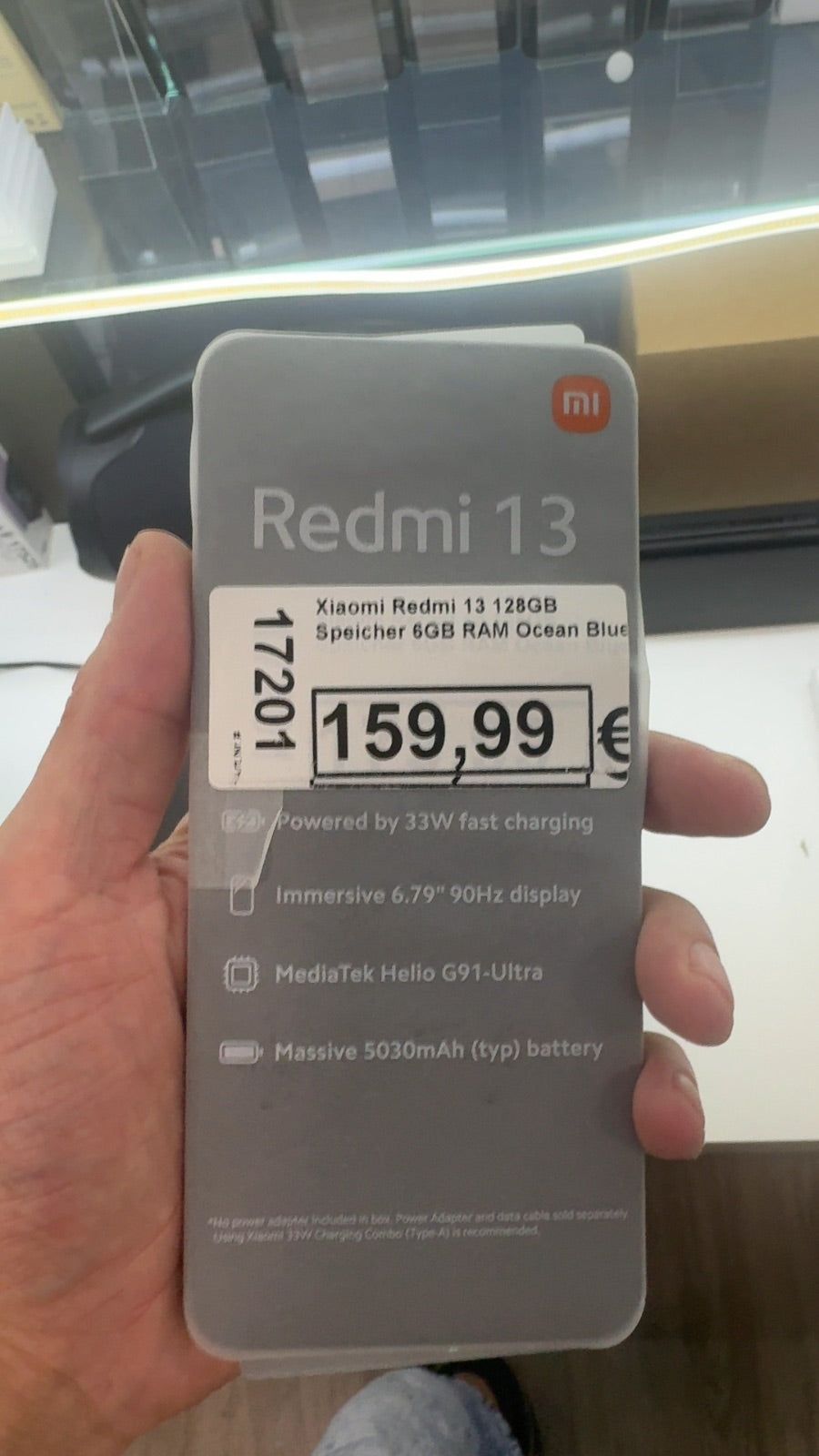 Xiaomi Redmi 13 128GB Speicher 6GB RAM Ocean Blue