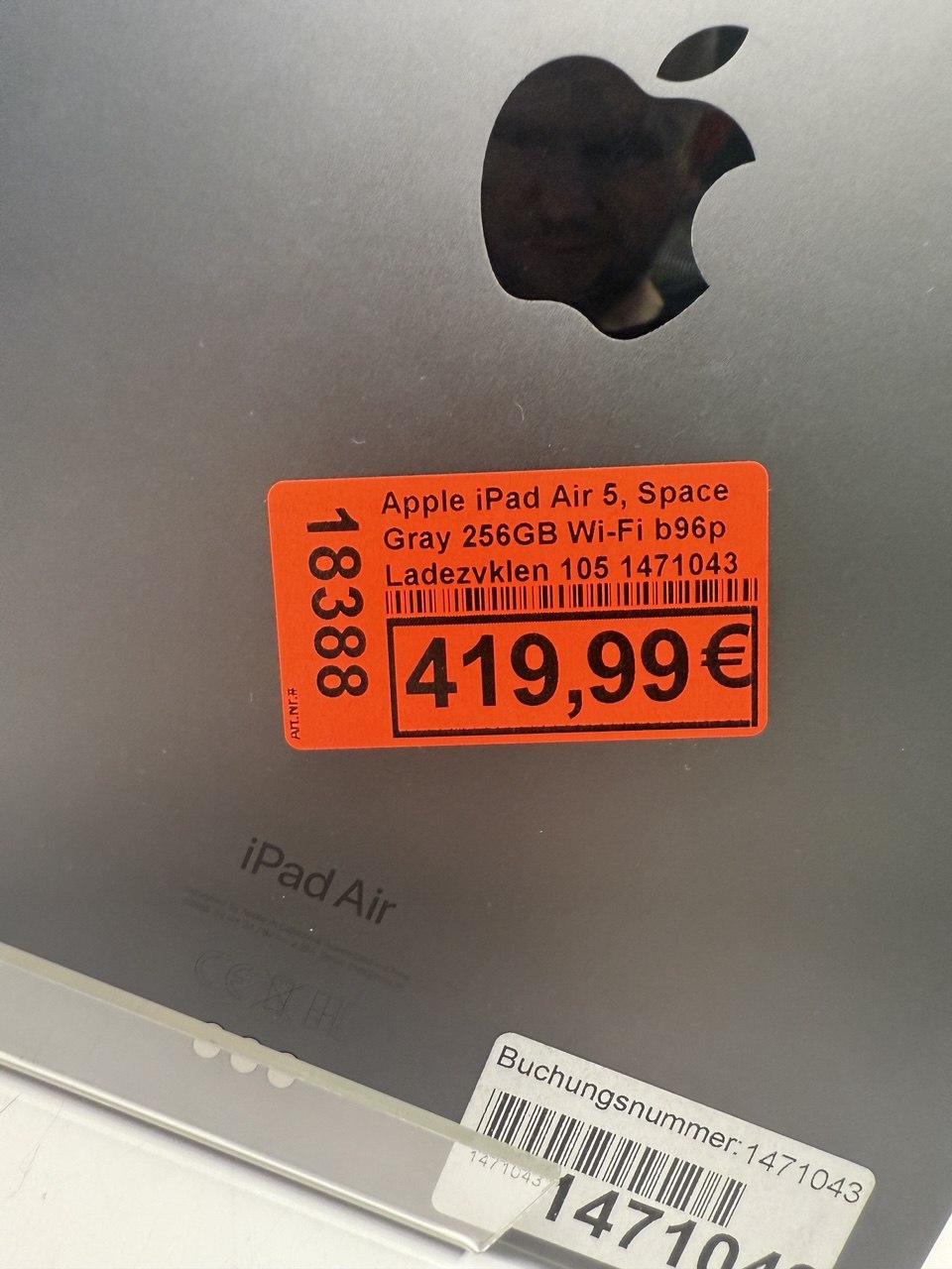 Apple iPad Air 5, Space Gray | Heute angekauft 12.04. 23:08 | Preis? 📞 0175 90 777 77 Zweitbild