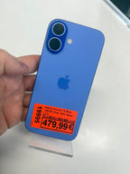 Apple iPhone 16 blau, 128GB | Heute angekauft 13.04. 03:40 | Preis? 📞 0175 90 777 77