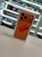 Apple iPhone Case Leder Orange für iPhone 12 Pro