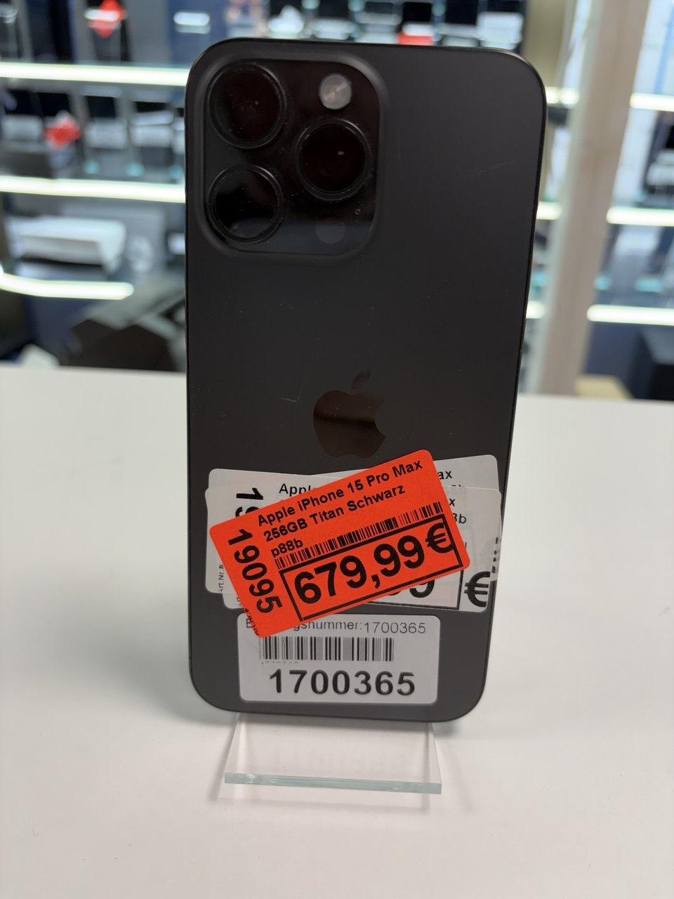 Apple iPhone 16 Pro Max, 256GB, Schwarz