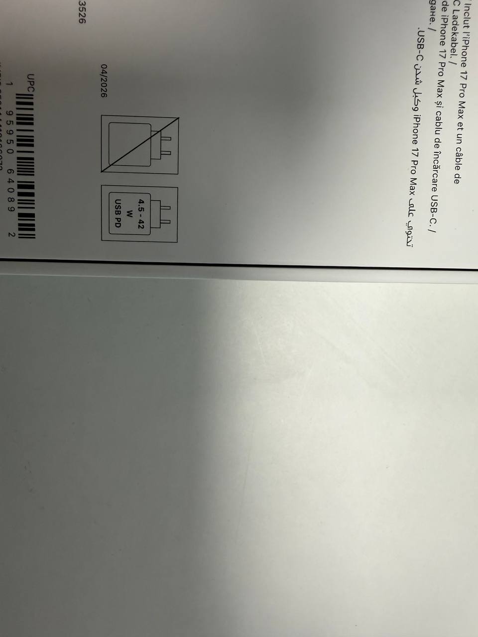 Apple iPhone 17 Pro Max Cosmic Orange