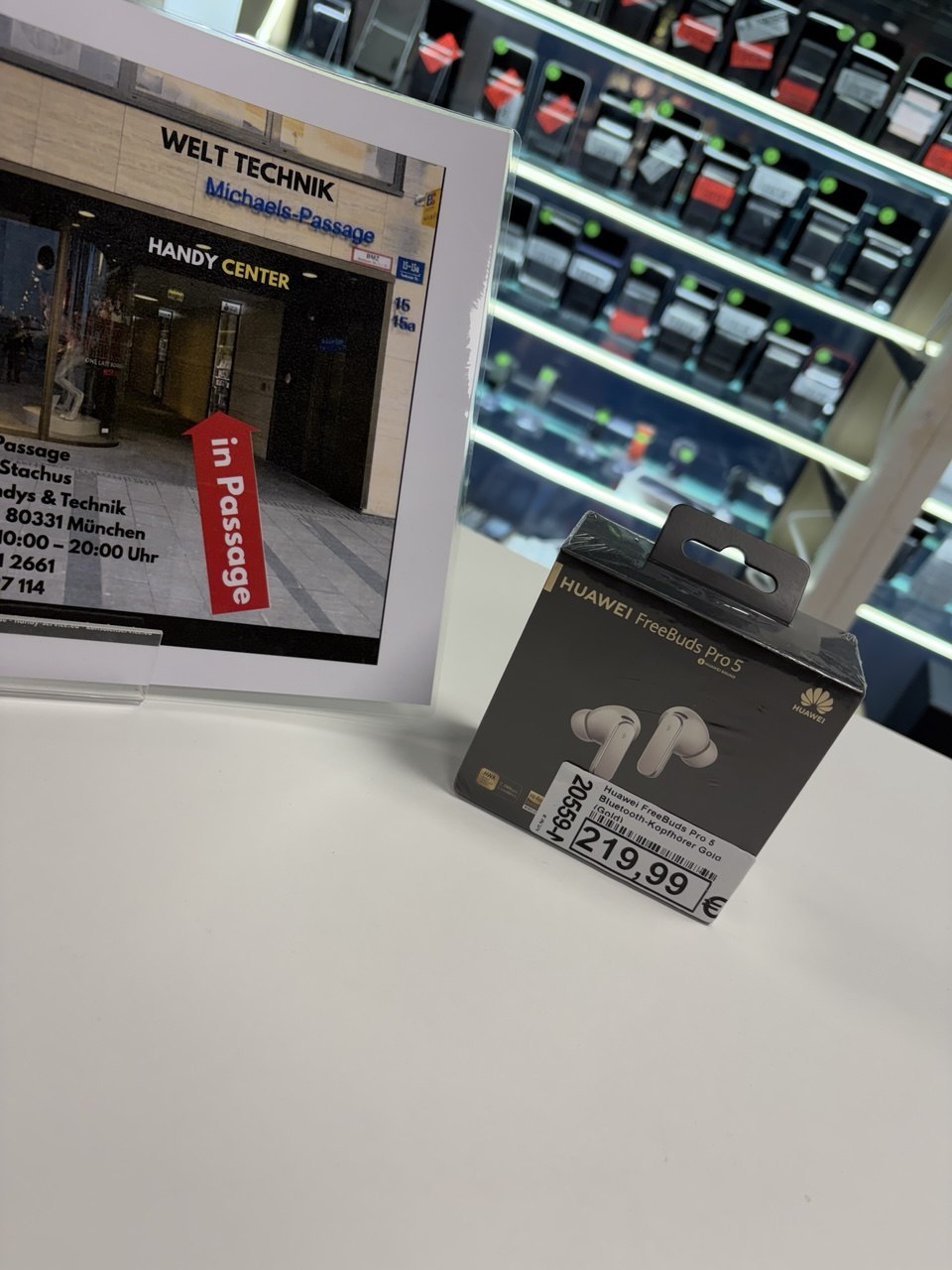 Huawei FreeBuds Pro 5 Bluetooth-Kopfhörer Gold Hauptbild