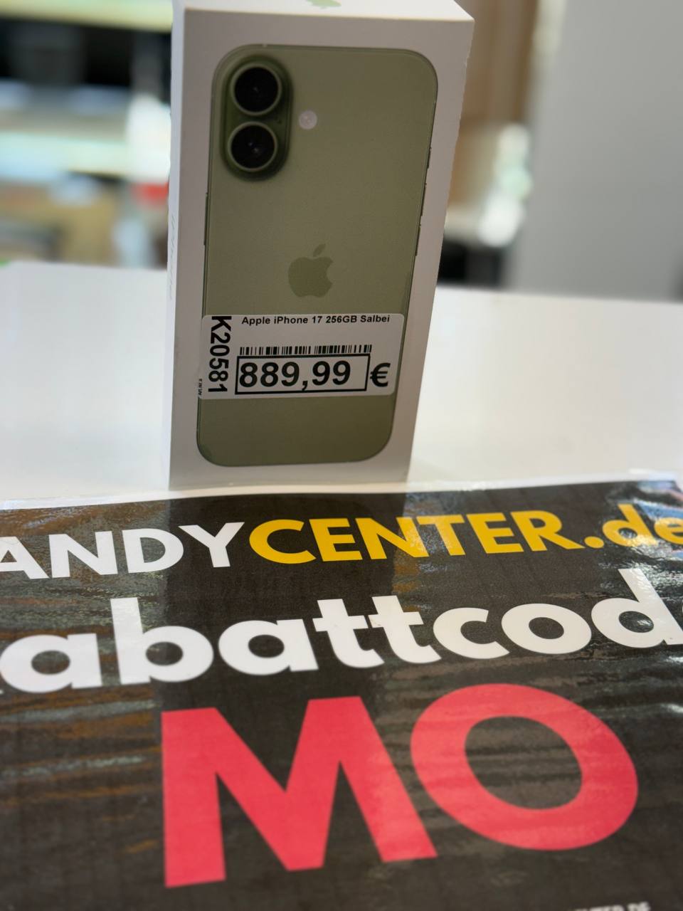 Apple iPhone 17 256GB Salbei