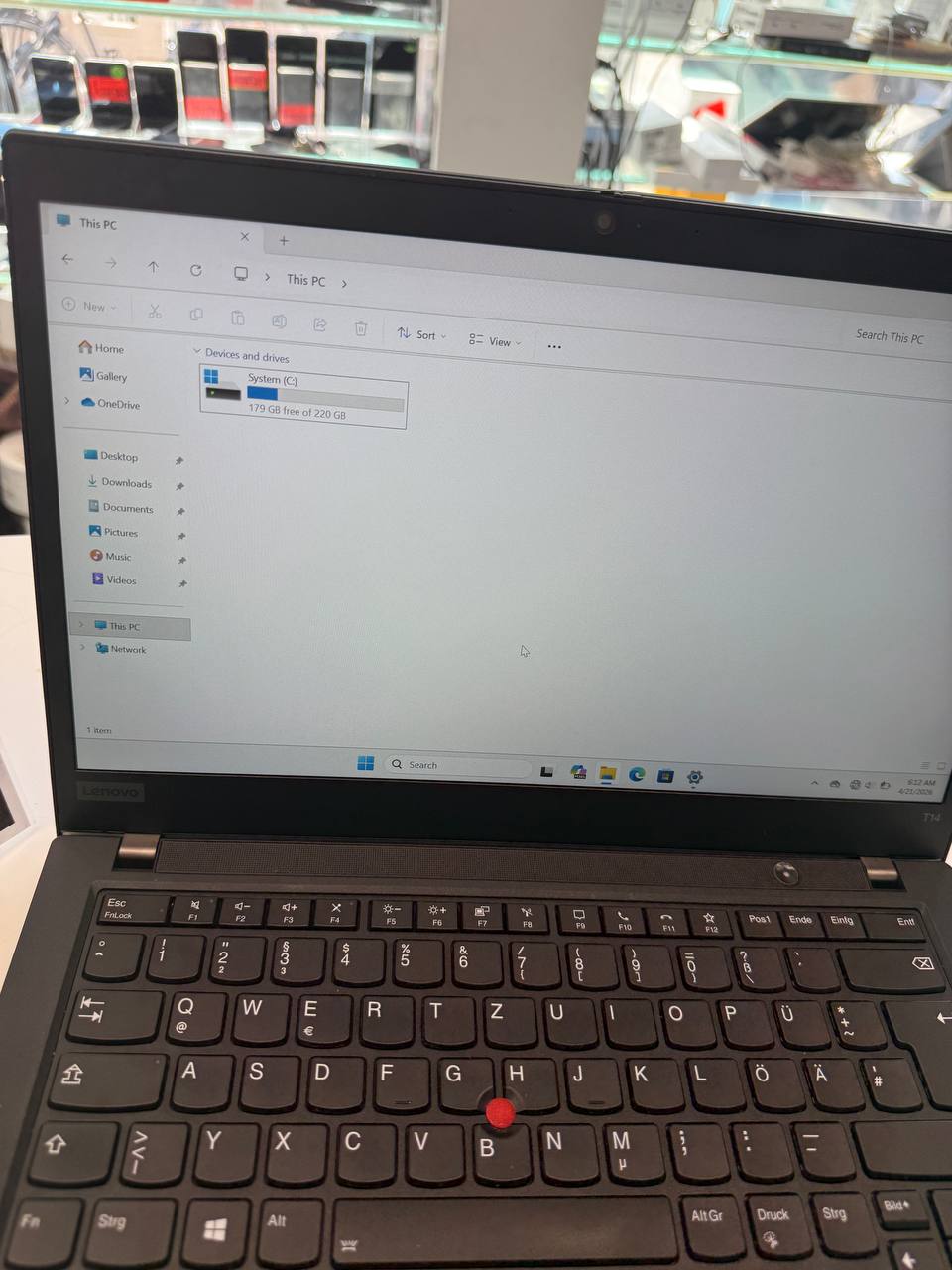 Lenovo ThinkPad T470 mit 11th Gen Intel Core