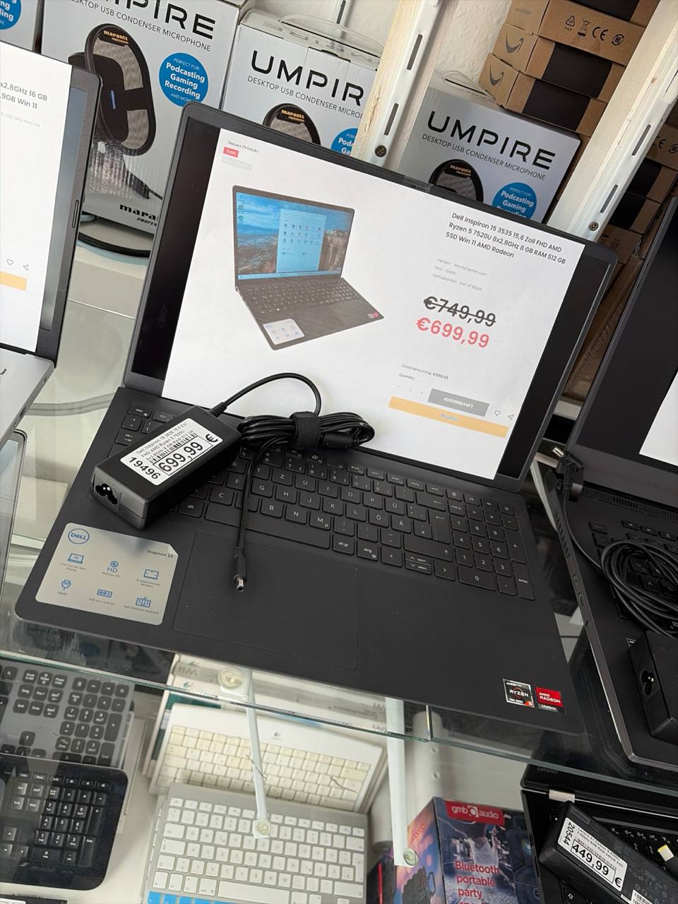Dell Inspiron 15 3535 Laptop mit AMD Ryzen 5