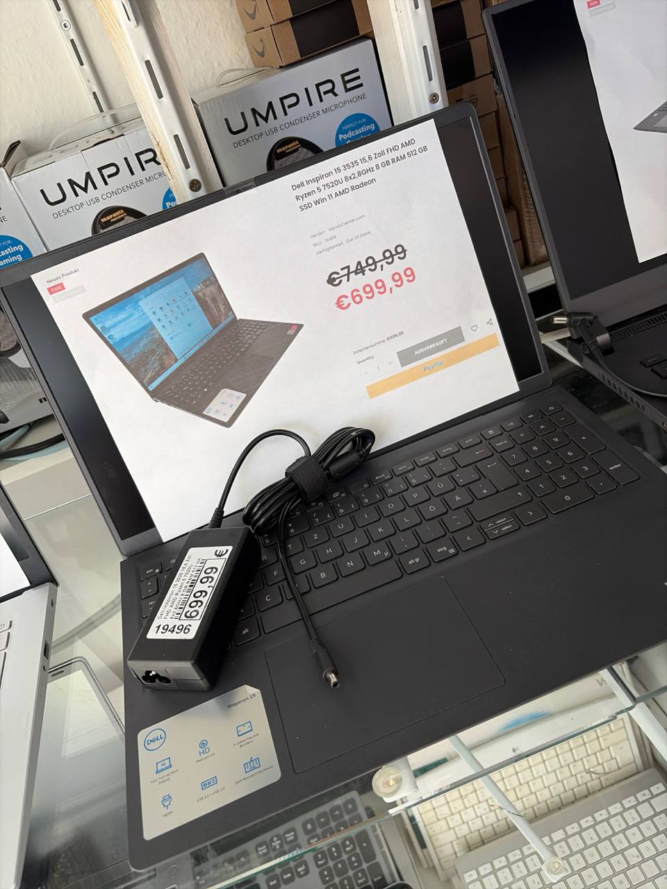 Dell Inspiron 15 3535 Laptop mit AMD Ryzen 5