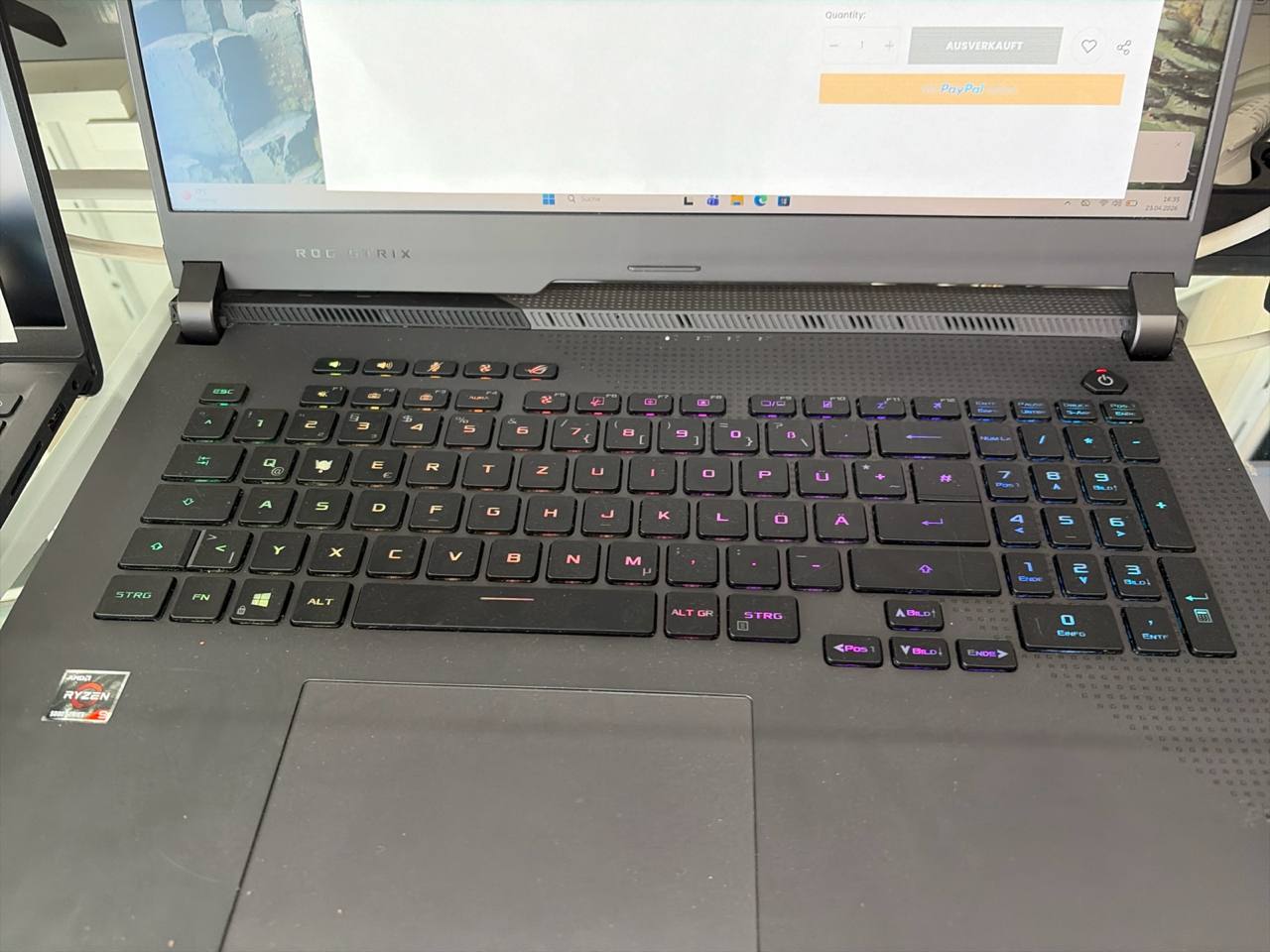 ASUS ROG Strix G713QR – Gaming Laptop RTX 3070 17,3"