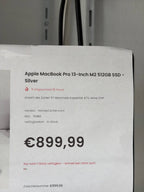 Apple MacBook Pro 13" M2 512GB SSD Silber