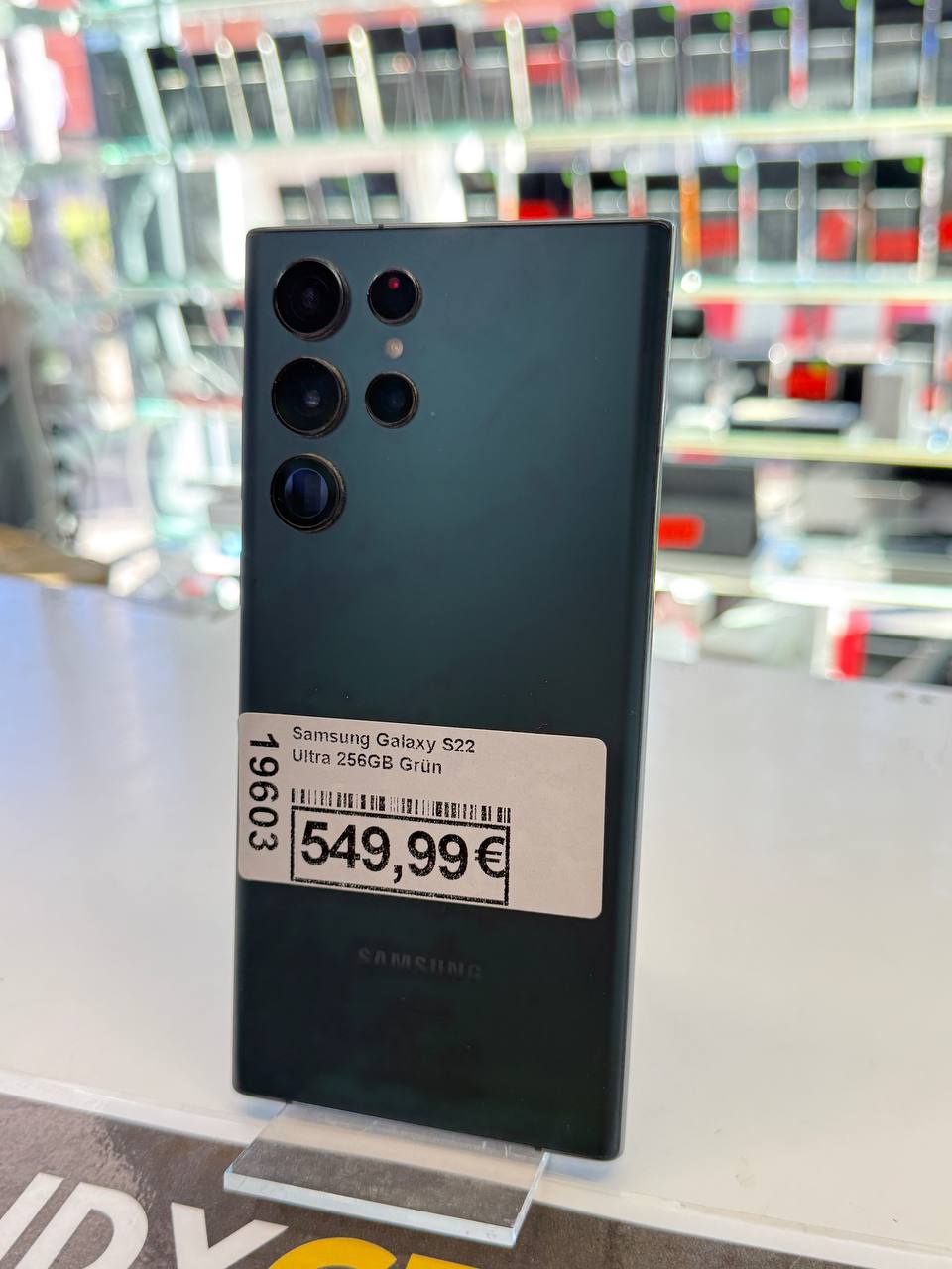 Samsung Galaxy S22 Ultra 256GB Grün Zweitbild