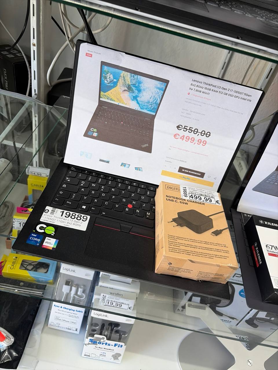 Lenovo ThinkPad L13 Gen 2 i7-1165G7 11Gen