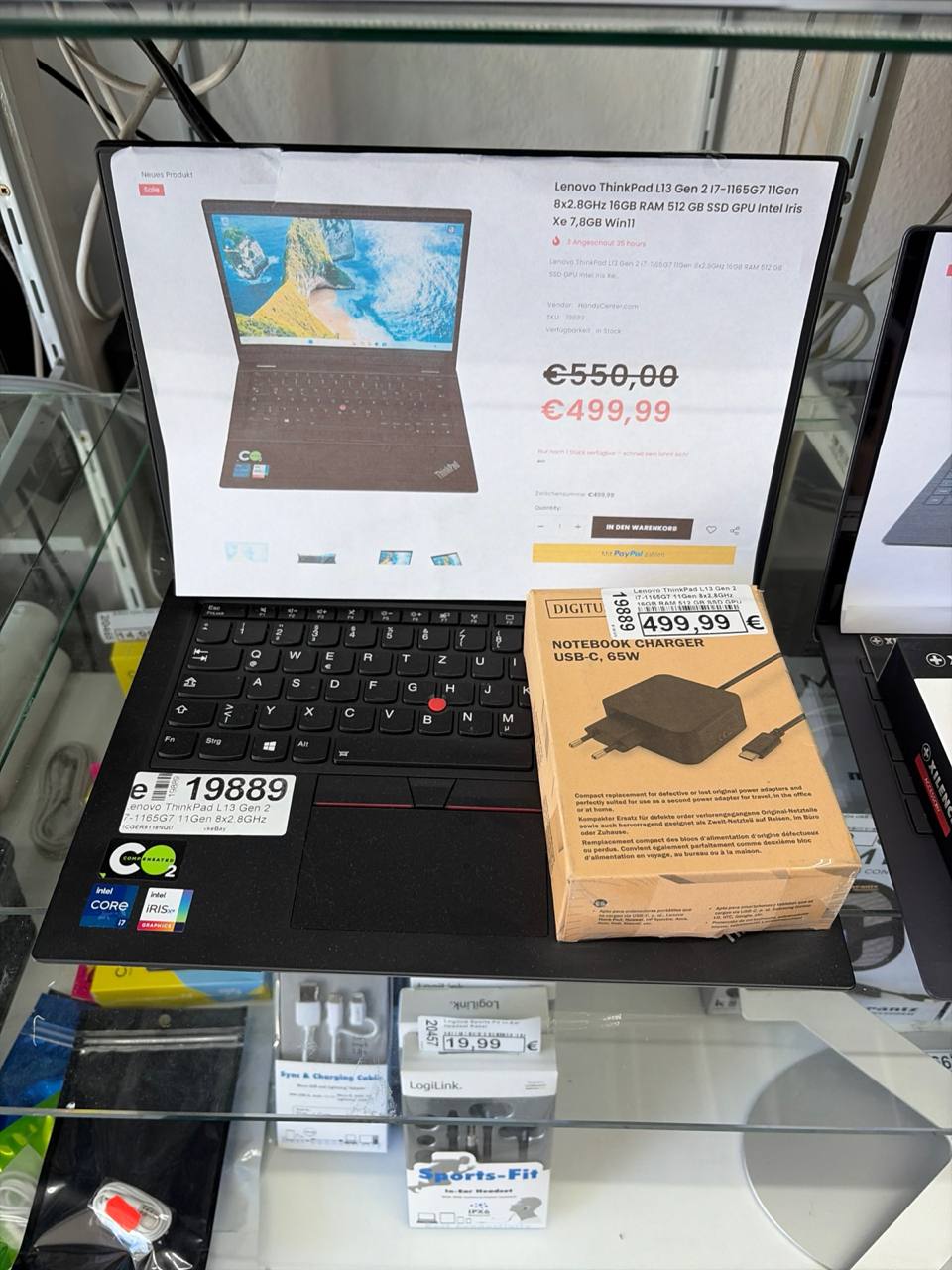 Lenovo ThinkPad L13 Gen 2 i7-1165G7 11Gen