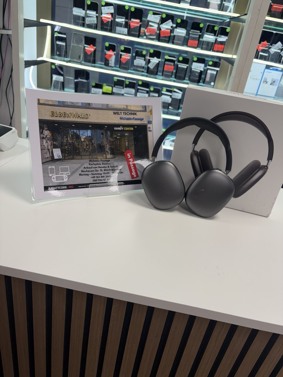 Sony Wireless Over-Ear Kopfhörer schwarz