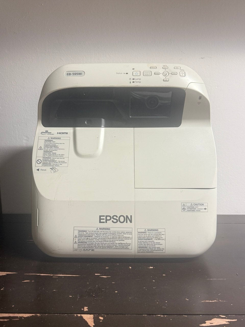 Epson EB-595Wi Projektor mit HDMI Hauptbild