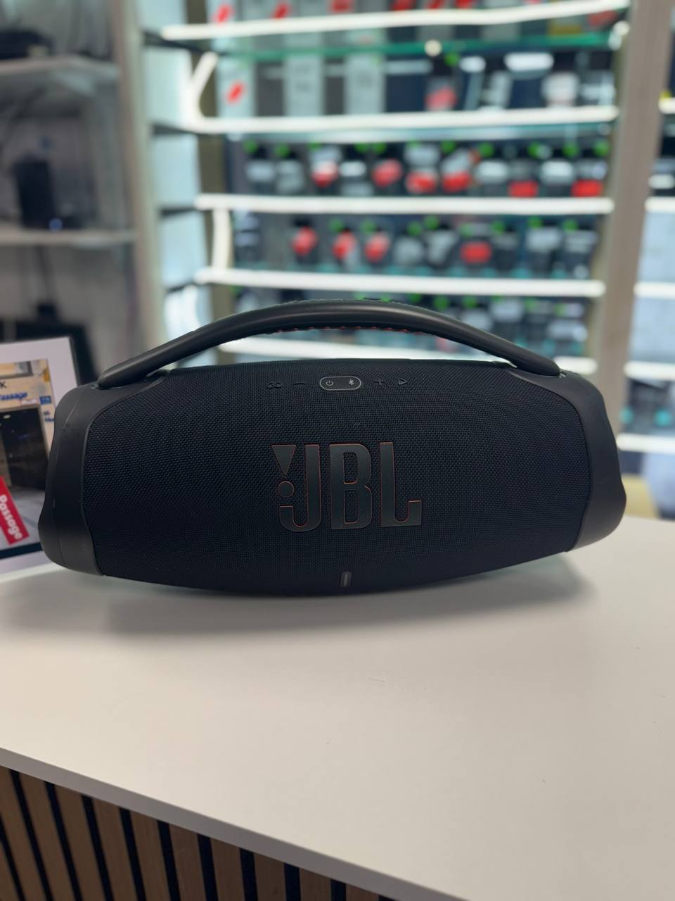 JBL Boombox 3 – Tragbarer Bluetooth-Lautsprecher Schwarz