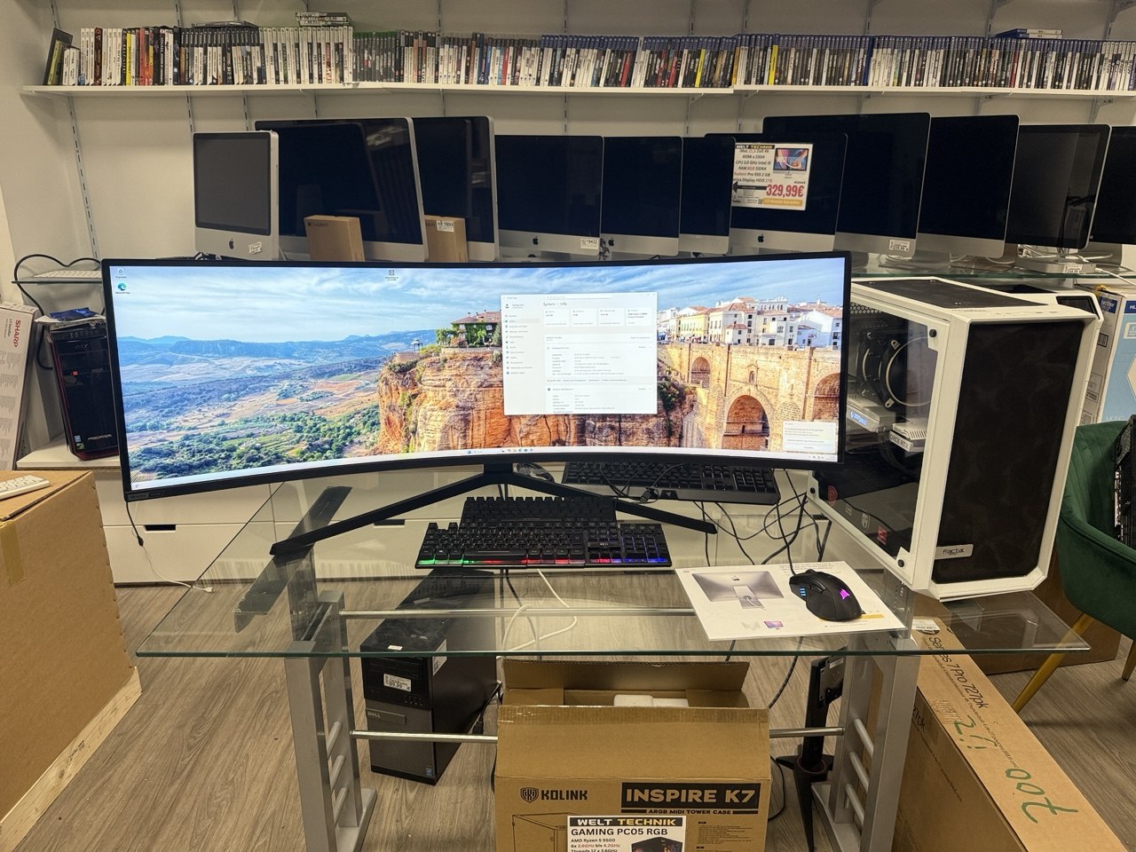 Kolink Inspire K7 ATX Mid Tower Gaming Gehäuse Hauptbild