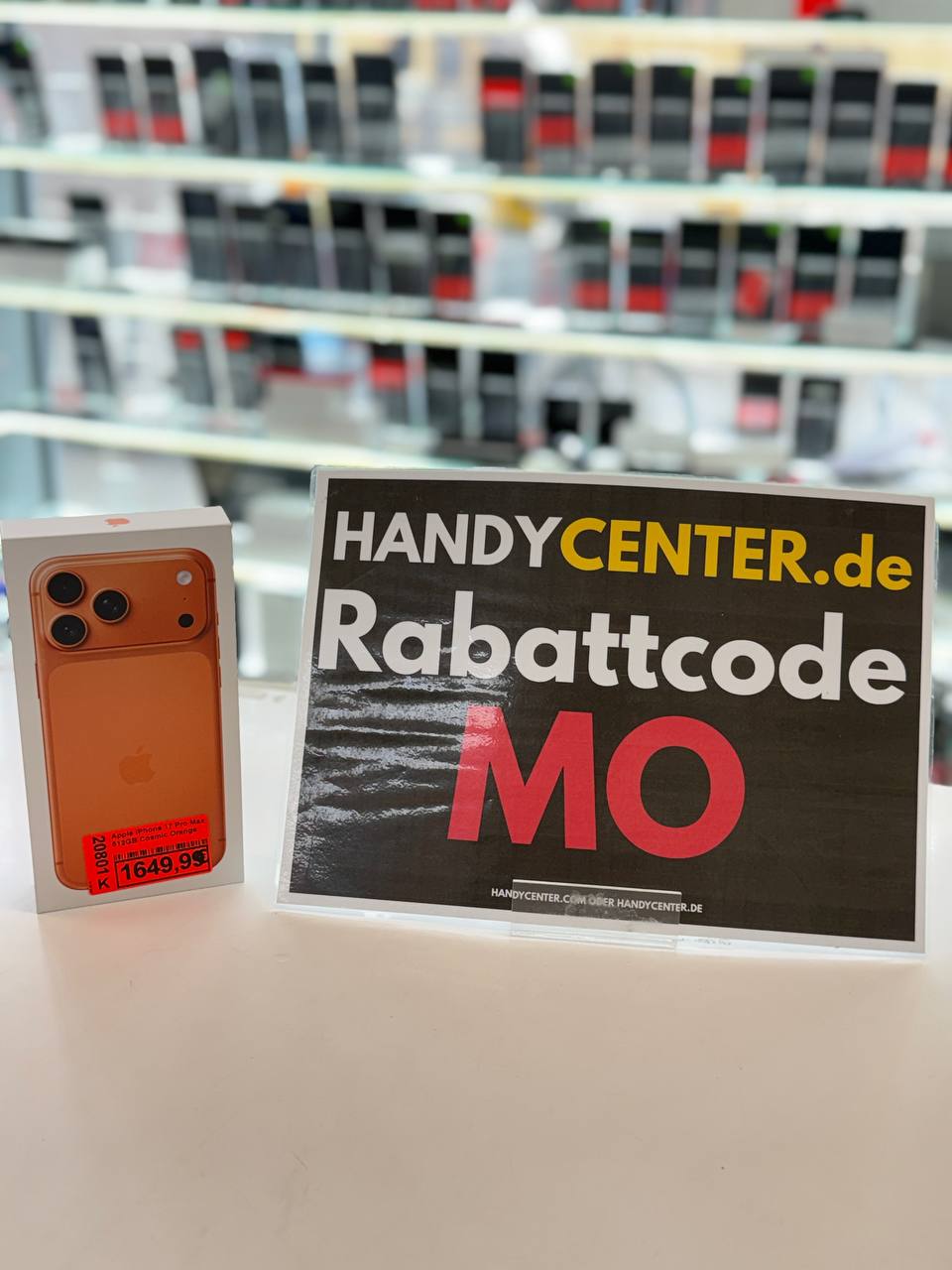 Apple iPhone 11 Pro Triple-Kamera Orange/Rot Hauptbild