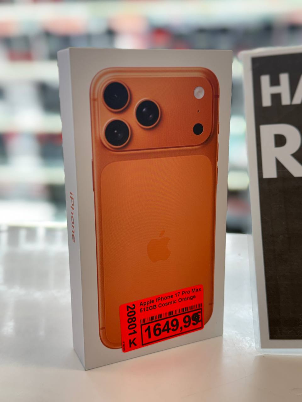 Apple iPhone 11 Pro Triple-Kamera Orange/Rot Zweitbild