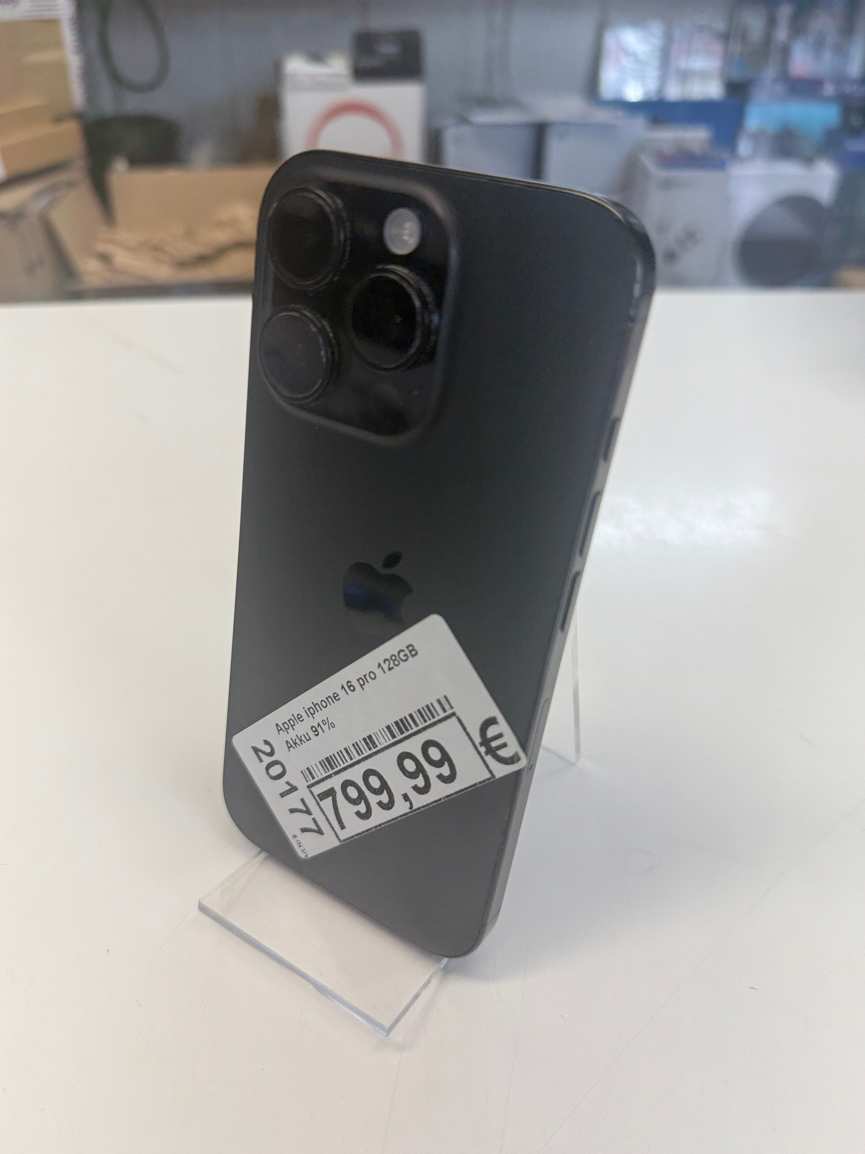 iPhone 16 Pro 128GB Space Black