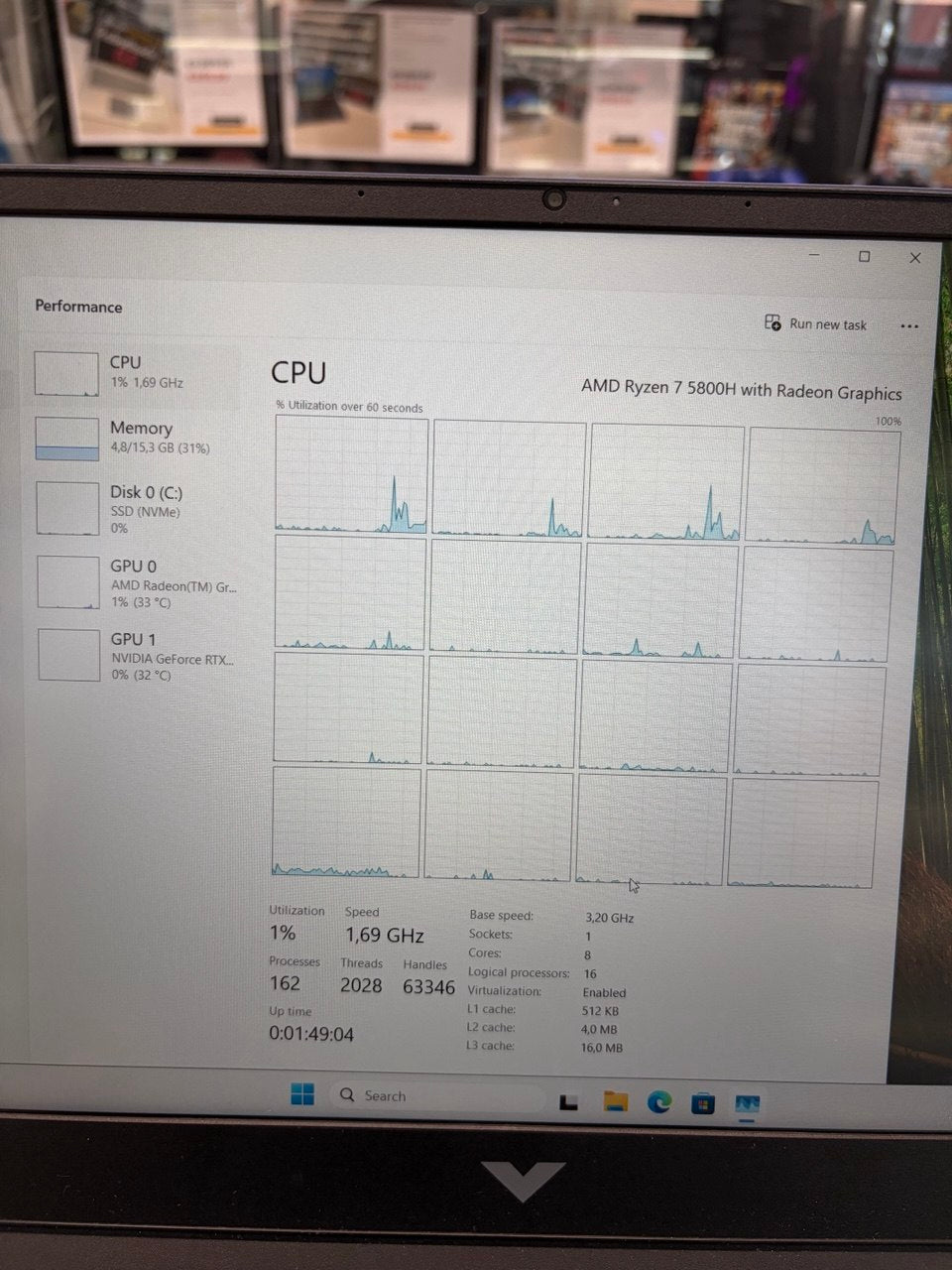 GPU-Informationen aus dem Screenshot