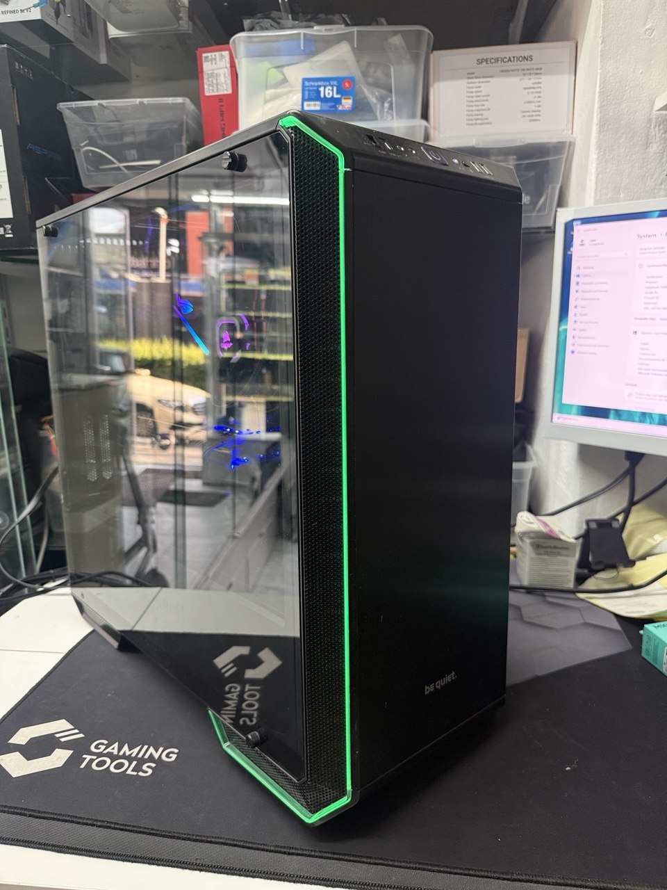 be quiet! Gaming PC Gehäuse mit RGB-Beleuchtung