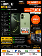 Apple iPhone 17 256GB Grün