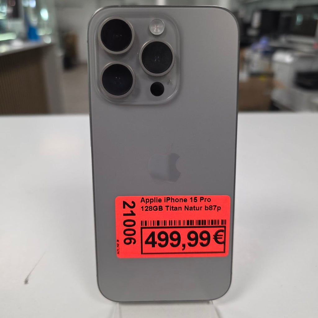 Apple iPhone 15 Pro 128GB Titanium Natural