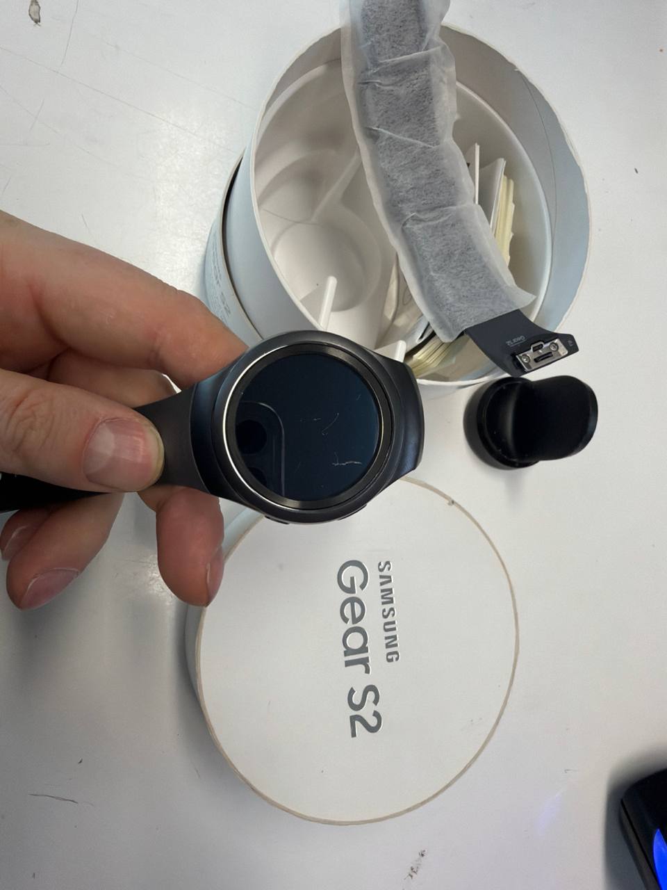 Samsung Gear S2 Smartwatch mit rundem AMOLED-Display Hauptbild