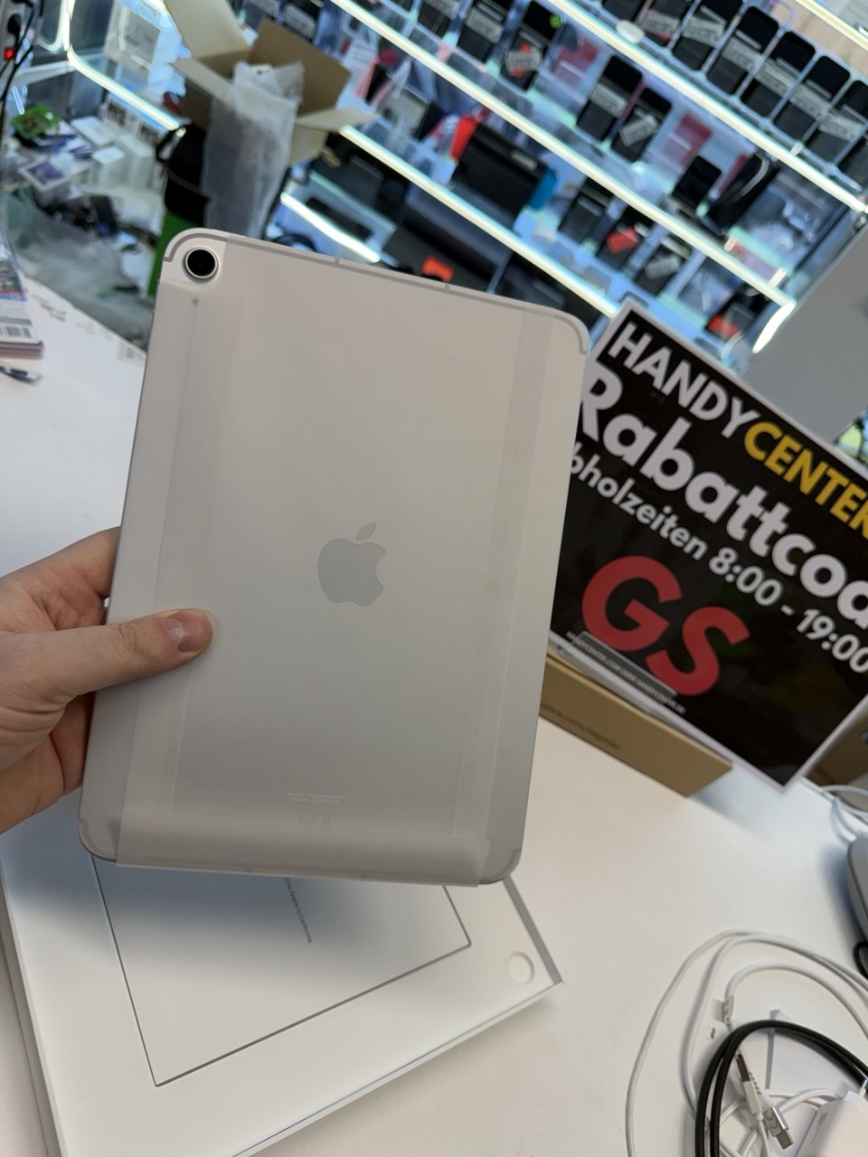 Apple iPad A16 Wi-Fi + Cellular 128GB Silber