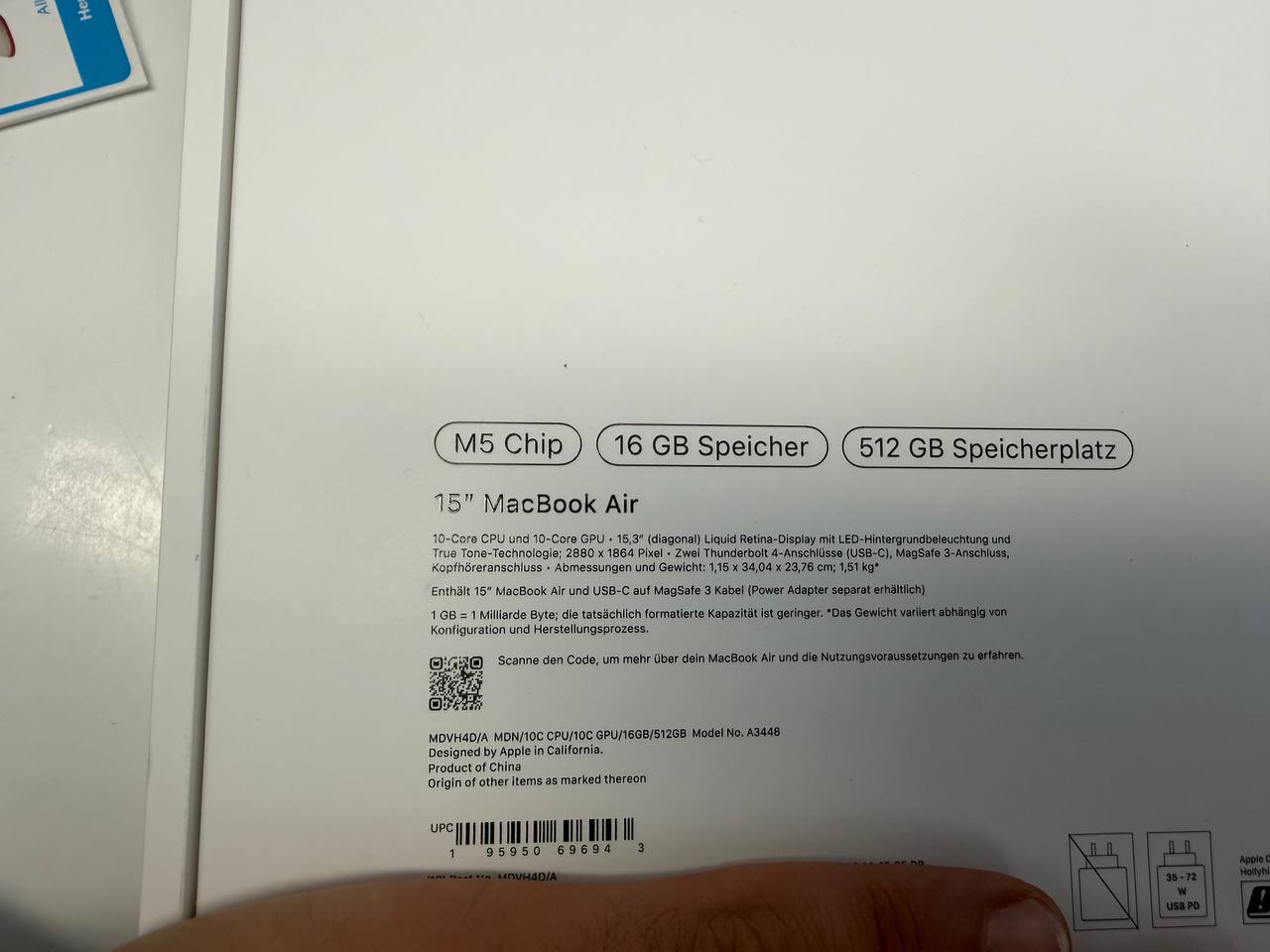 Apple MacBook Air 15" M3 (16GB/512GB)