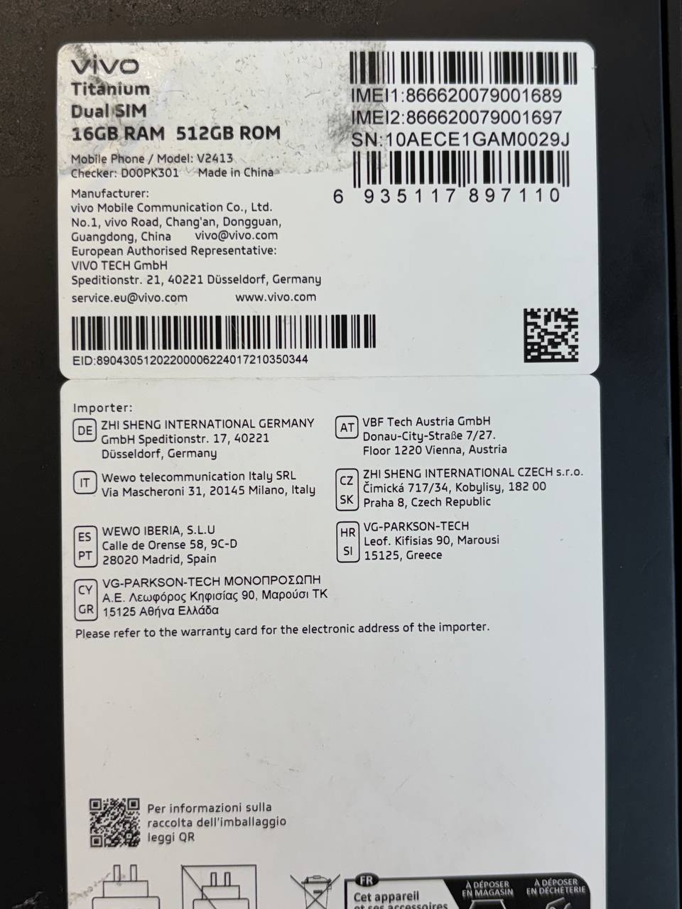 Vivo X200 Pro mit ZEISS Kamera, 6.78" Display, 6000 mAh