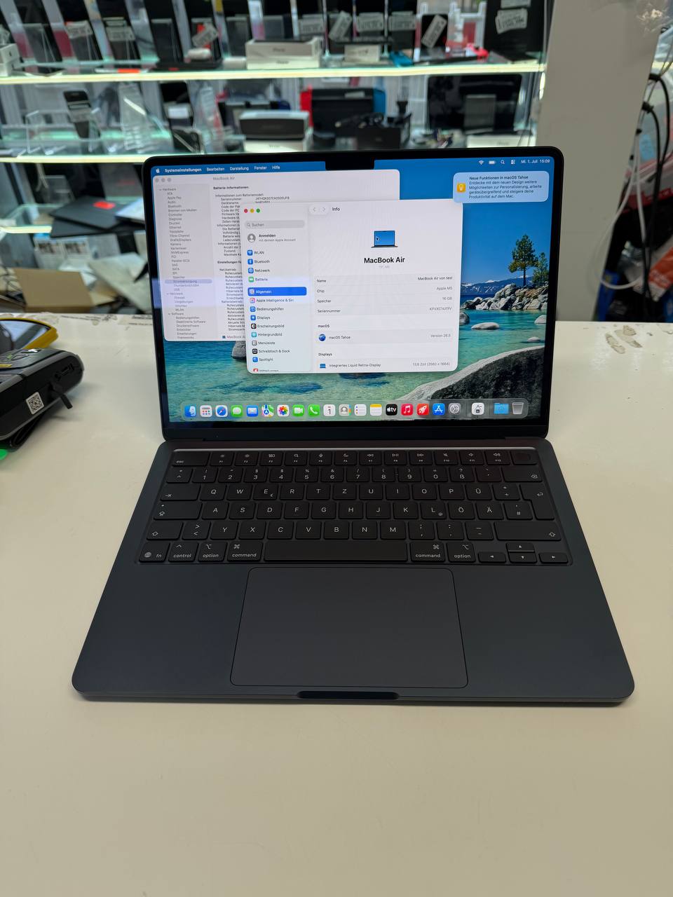 Apple MacBook Air M5 mit 16 GB RAM Hauptbild