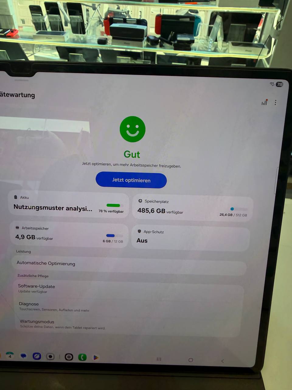 Samsung Galaxy Tab S9 Ultra – 14,6 Zoll Display