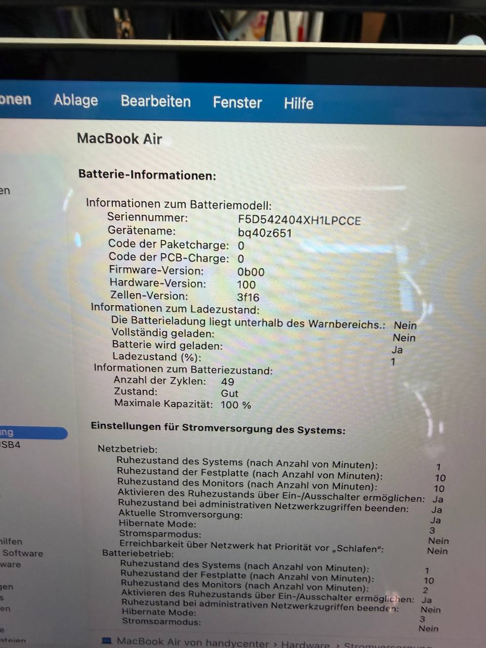 Apple MacBook Air 15" M4 mit 16 GB RAM