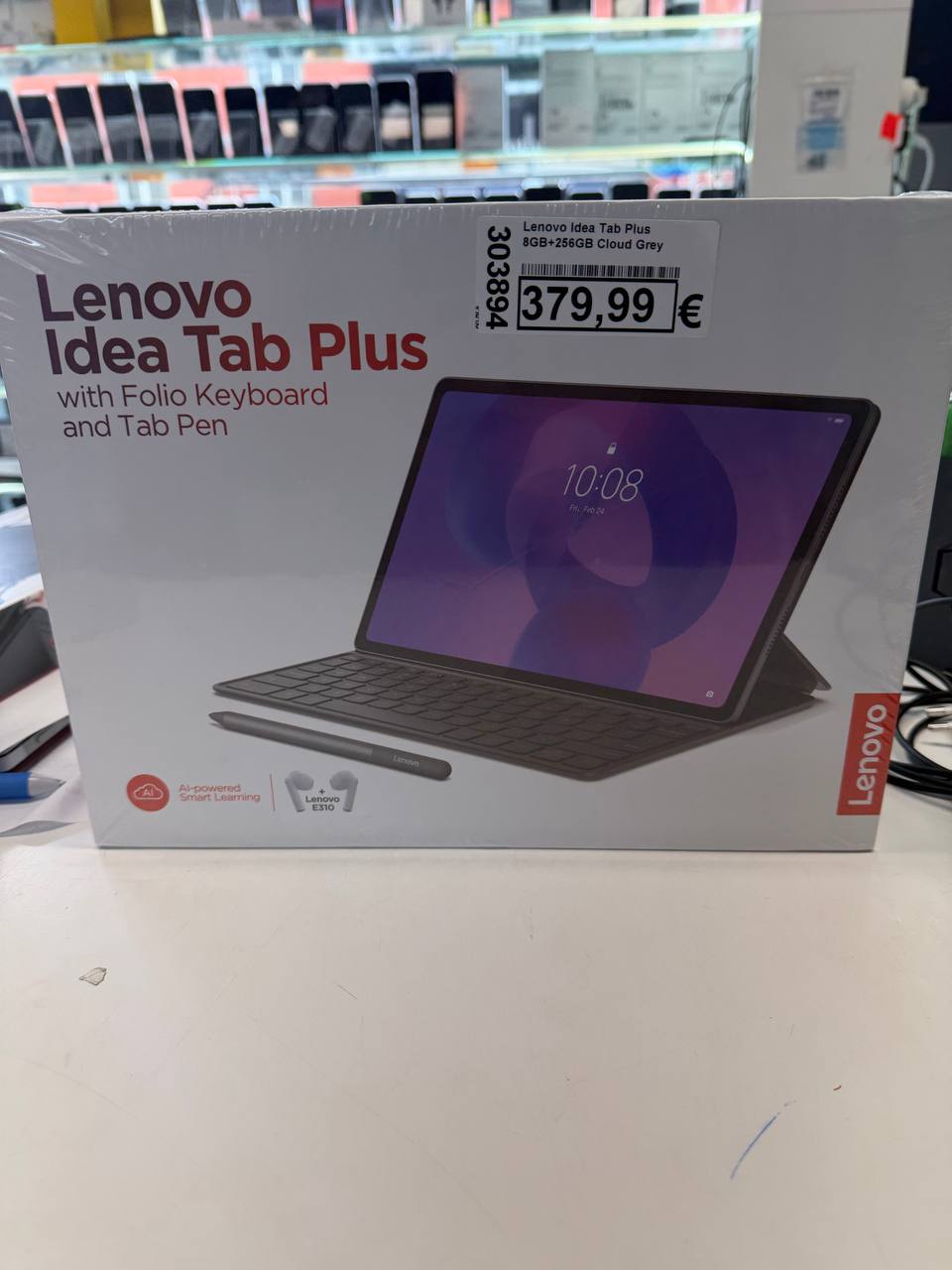 Lenovo IdeaTab Plus 8GB + 256GB Cloud Grey Hauptbild