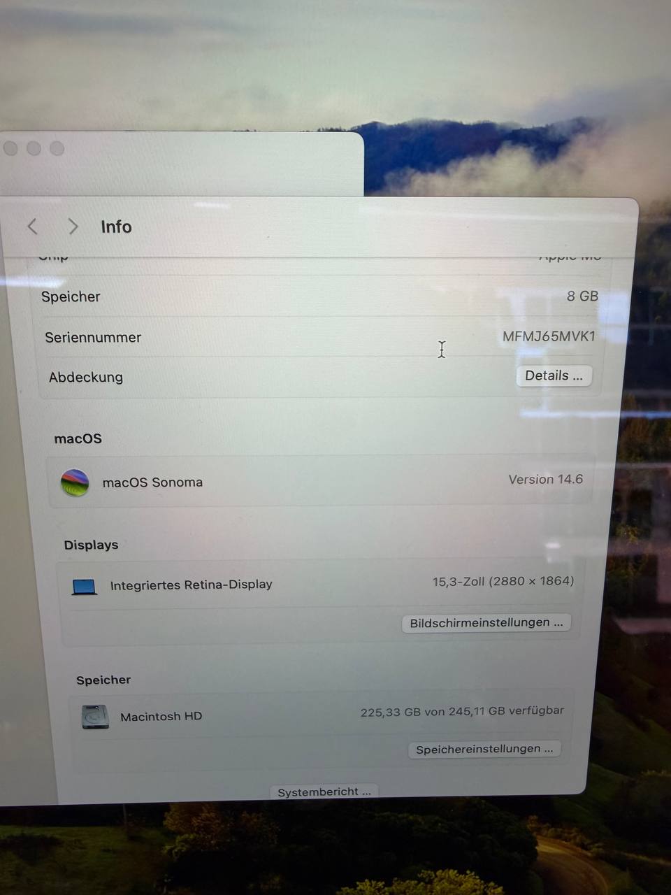 Apple MacBook Air 15" M3 2024, 8 GB RAM Zweitbild