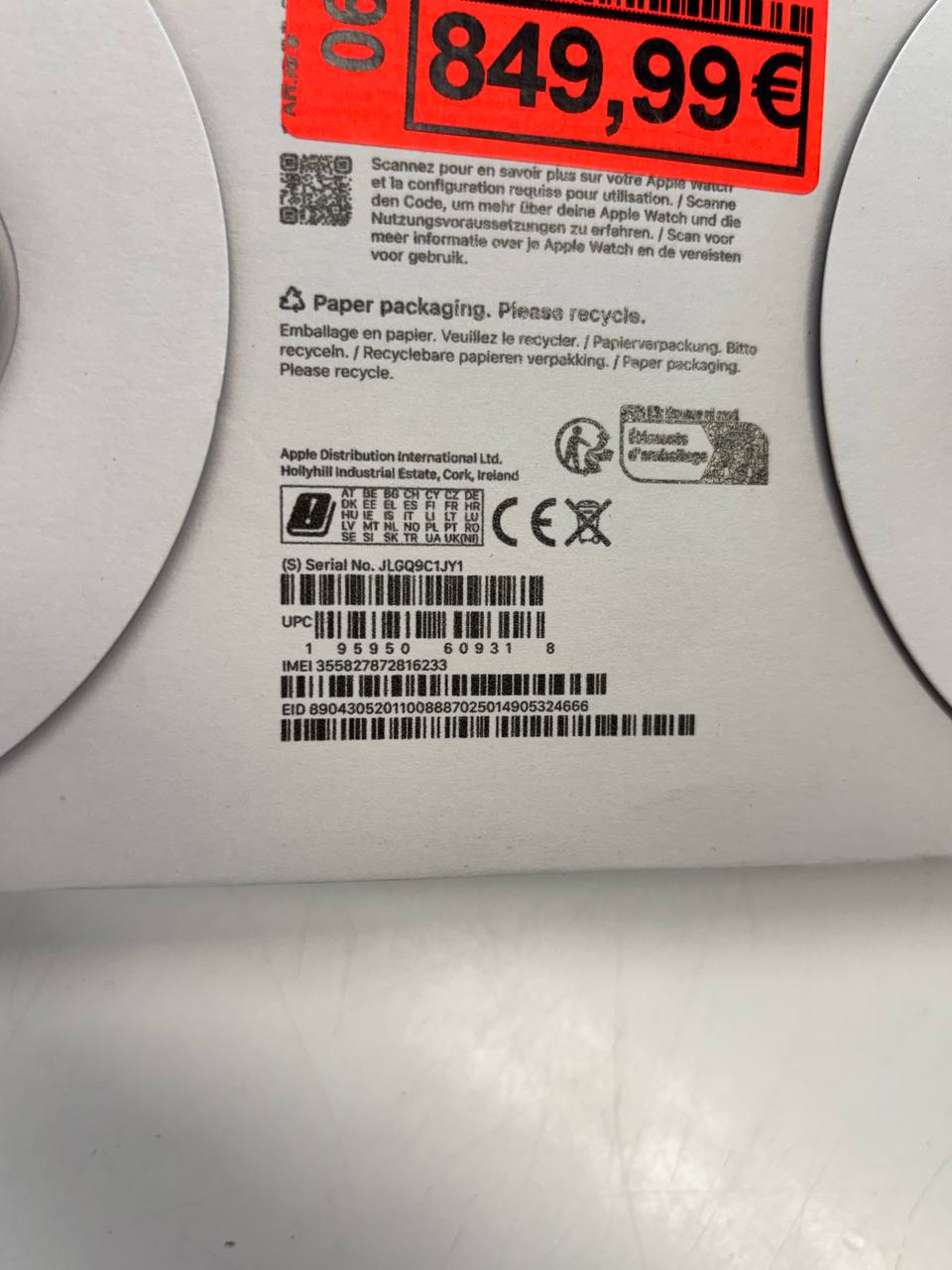 Apple Watch Ultra 3 Titanium Natural Trail Blue Zweitbild