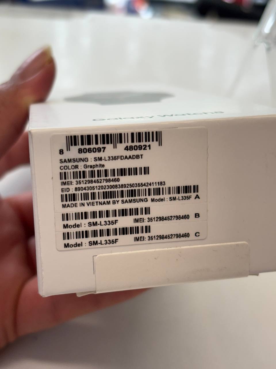 Samsung Galaxy Watch8 schwarz Zweitbild