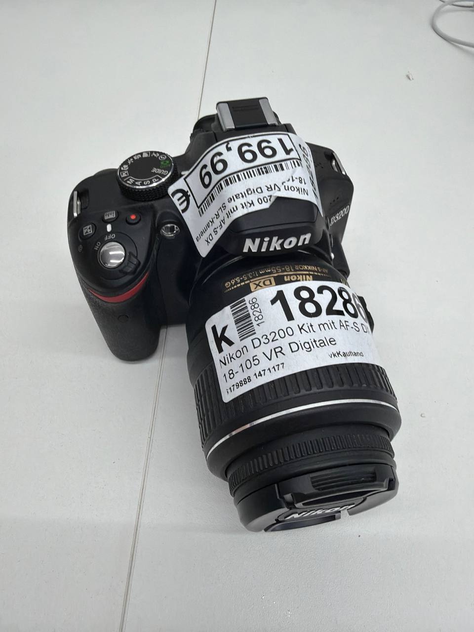 Nikon D3200 Kit mit AF-S DX NIKKOR 18-105mm VR Zweitbild