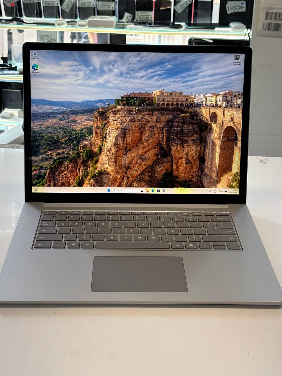 Microsoft Surface Laptop 6 for Business, 13,5" Silber Hauptbild