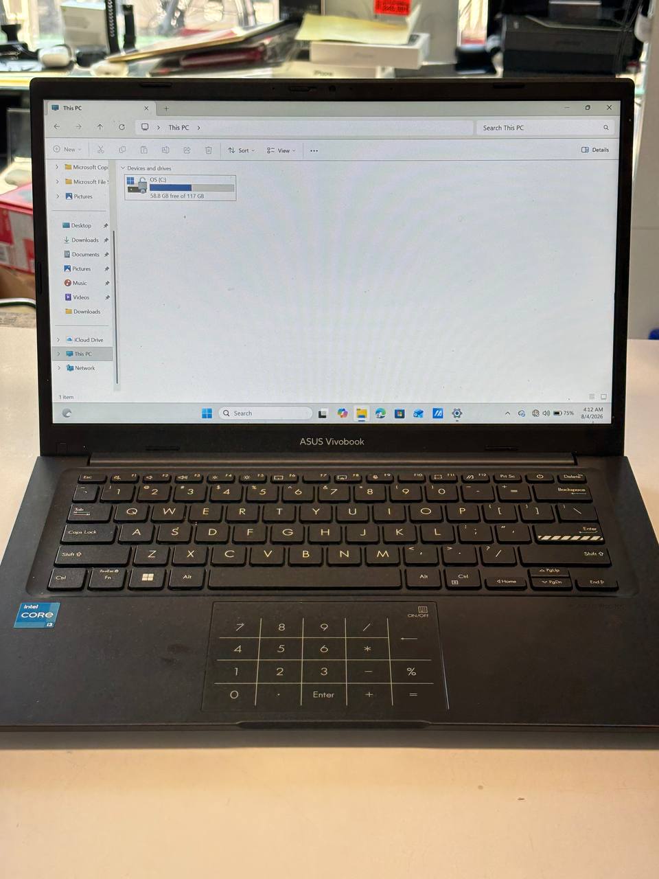 ASUS Vivobook X1404VA – Intel Core i3-1315U Laptop